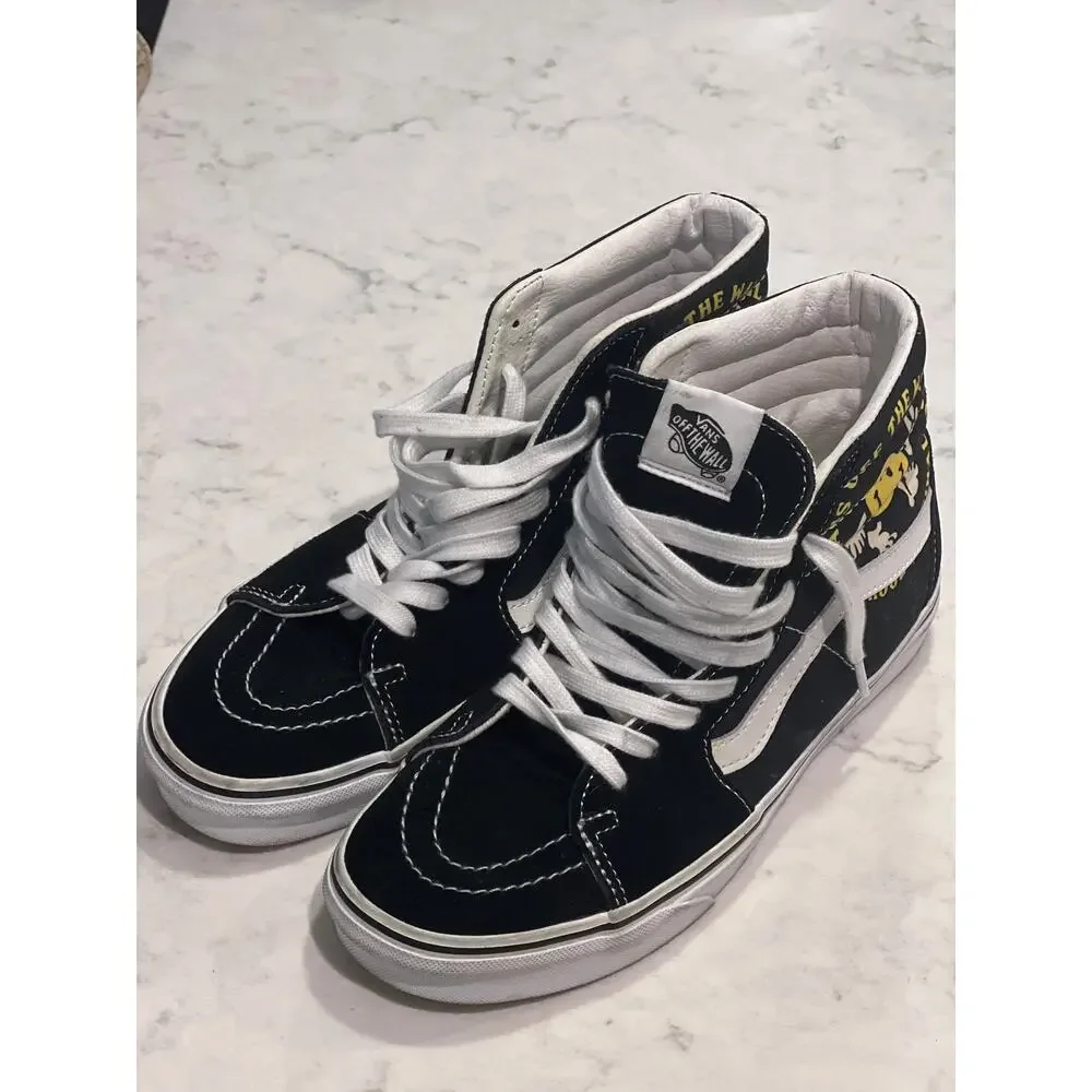 Vans Womens Off The Wall Sk8-Hi Better Day High Top Lace Up Sneakers Size‎ 8